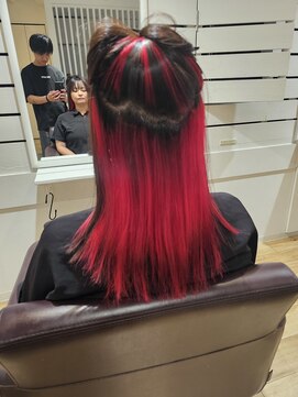 アルス ウィズ アクロス オモテサンドウ(aluss with AKROS omotesando) ミディアム　インナーデザインカラー