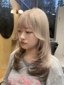 スタン 渋谷(Stam) 裾カラー/デザインカラー/レイヤーカット/ハッシュカット/渋谷