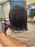 縮毛矯正でツヤボブに☆