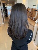 フェイス 大船(FACE)&nbsp;暗髪カーキグレージュカラー＋レイヤーカット/Kurumi【大船】