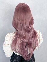 シオン(shion)&nbsp;顔周りレイヤーダブルカラー韓国ヘアロング_ba575651