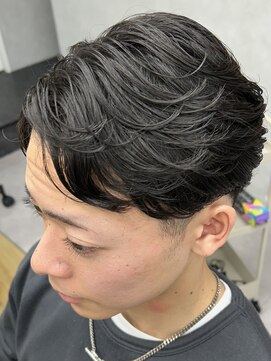 ナム 錦糸町(NAM) MEN'S HAIR/ブルーブラック/フェザーパーマ/錦糸町