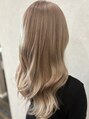 ヘアーサムズ(Hair Sam's) ミルクティーベージュデザインカラーもおまかせください!