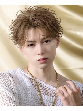 アストラ(ASTRA) MEN’S HAIR/波巻きツイストスパイラル/リバースセンターパート