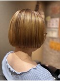 ミニボブ／切りっぱなしボブ／中