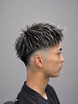 バーバーショップグランツ(Bar ber Shop GRAnt'z)&nbsp;ホワイトハイライトメッシュ