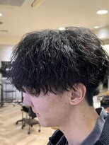 ベル 桑名(BHEL)&nbsp;桑名メンズパーマツイストスパイラルパーマッシュウルフカット