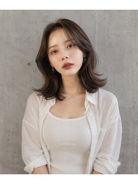 ピース バイ シータ(PEACE by CITA) 骨格ウェーブ◎くびれボブ×かきあげ前髪20代30代40代