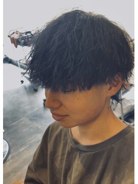 ブルニール 中崎町(BLEUNIR) 波巻きパーマ