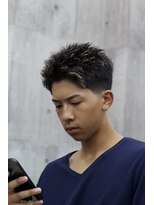 バーバー ショップ ネオ(BARBER SHOP NEO)&nbsp;スパイキーショート×テーパーフェード｜宇都宮/バーバー/メンズ