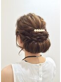 ギブソンタック ヘアセット