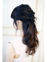 フォルテ 藤枝エピ店&nbsp;ハーフアップ大人アレンジ