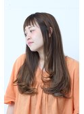 ハイライト×ショートバング