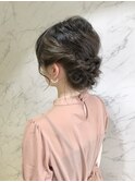 サイドロープ編みルーズヘアアレンジ【表参道青山原宿】