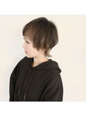 大人カジュアル ショートウルフ