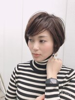 ルーファス 恵比寿 渋谷(Ruufus)&nbsp;大人丸み前下がりショート【Ruufus恵比寿渋谷】314b2