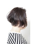 前下がりショートボブ