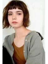 ガレージ バイ グリーン 原宿 表参道(Garage by green)&nbsp;【loki】オン眉ボブ