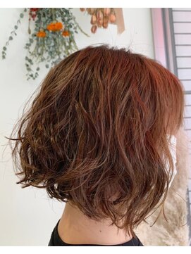 バースデイ 昭島店(Birthday) ルーズパーマボブ