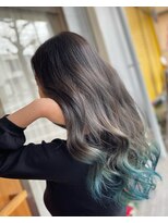 ルルアンドロロ(Lulu&Lolo)&nbsp;グラデーションカラー×グリーン