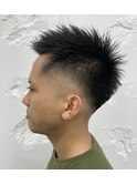 Okuda’s barber style 〈理容室〉