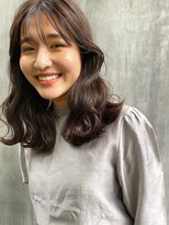 ラボヌールヘアーグレース 門前仲町店(La Bonheur hair grace)&nbsp;ラフニュアンスボブ/顔周り流れるようなレイヤー