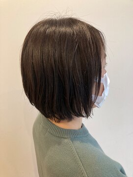 スタジオ アルファプラス 日暮里店(studio α+) 前上がりボブ【スタジオアルファプラス日暮里】