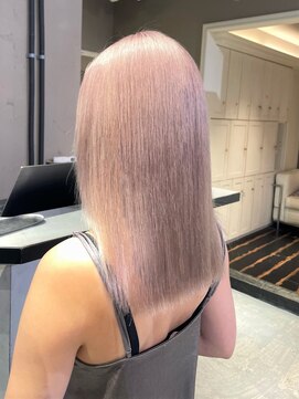 ベレーザ 渋谷(BELEZA) ba215フェザーバングモカブラウングレーベージュヴェールカラー