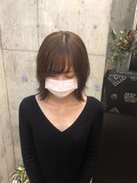 ブープトゥループ(booptroop)&nbsp;ボブ　モテ　ピンクベージュ