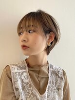 イヴォークトーキョーオーサカ(EVOKE TOKYO osaka)&nbsp;丸み 抜け感 可愛い 韓国風 おしゃれマッシュショート