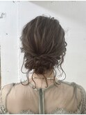 【ヘアセット】ルーズアップ ボブヘアアレンジ I-1201