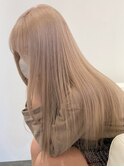 3205ミルクチョコレートウザバングビビッドカラーミストバング