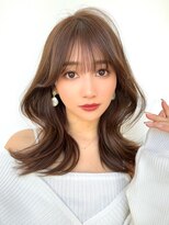 アフロートリノ(AFLOAT Leino)&nbsp;大人可愛いショコラブラウン　レイヤーカットくびれヘア小顔ヘア