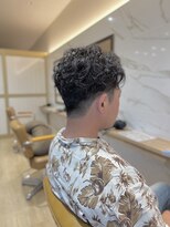ラポールヘアー(rapport hair)&nbsp;刈り上げ×スパイラルパーマ＊