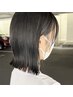カット＋艶カラー＋プラチナトリートメント ￥17600