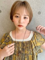 アッシュ 笹塚店(Ash)&nbsp;ミニウルフ/くすみブルー/イヤリングカラー/韓国ヘア[U24/笹塚]