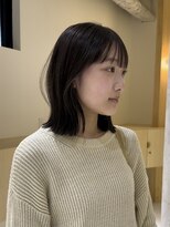 ニール 名古屋 伏見 丸の内(NEELU)&nbsp;【Neelu_pon】軽く動くミディアムヘア