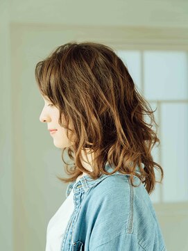 アカサ(A.casa) 【にしやま】巻き髪風パーマ【西阿知】