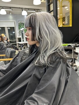 ロイオブジゼル(roi of GiseL) アンブレラ　オンブレ　ブリーチカラー