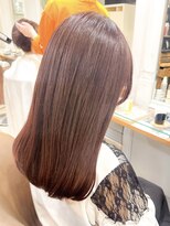 ネオリーブアイム 横浜西口店(Neolive aim)&nbsp;深めチェリーレッド 秋カラー ワンレン【横浜】k