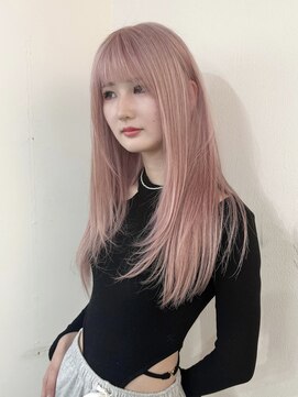 リヴ ウメダ(LIV umeda) ホワイトピンク/ブリーチ/ダブルカラー【梅田】