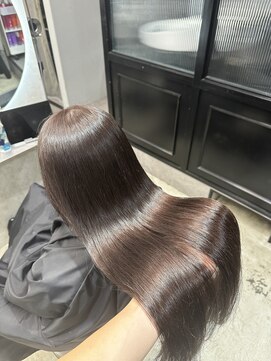 エトラ 渋谷店(etora) 艶髪 透明感グレージュ まろやかカラー