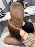 韓国ヘア×ヘーゼルベージュ×髪質改善