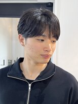 ベル 桑名(BHEL)&nbsp;三重桑名ニュアンスパーマシースルーマッシュ緩めセンターパート