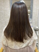 アイナ 浅草美容院(Aina)&nbsp;マロンベージュ/サラサラストレート◎30代40代50代