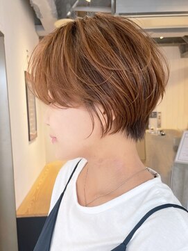 シオン(shion) メルティカラーマロンベージュ似合わせカット_ba411861