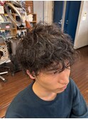 スパイラルパーマ