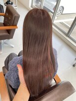 フォルテ 島田店 ピンクブラウン 髪質改善