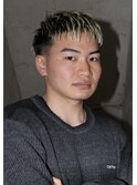メンズショートラフクロップテーパーフェード