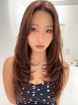 グロウ 恵比寿(grow)&nbsp;ハイライトカラー/ミルクティーベージュ/レイヤーカット